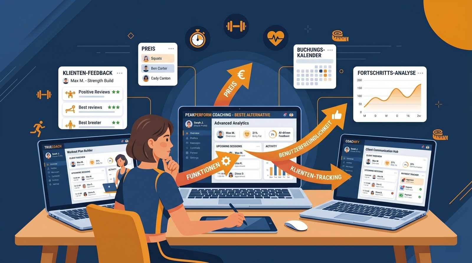 TrueCoach Alternative: 8 Coaching-Plattformen im ehrlichen Vergleich (2026)