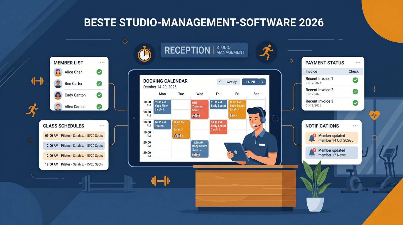 Beste Studio-Management-Software 2026: 10 Tools im ultimativen Vergleich